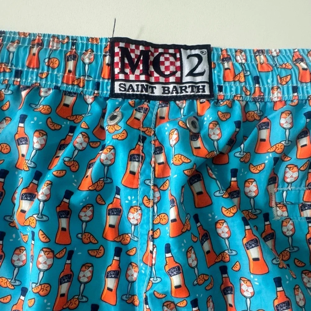 MC2 Saint Barth SWIM SHORTS APEROL Spritz SPECIAL EDITION